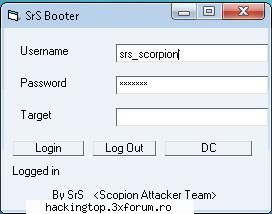 SrSBooter (errore mess vs 2 merge 100%) - Al3x - Yahoo Booter