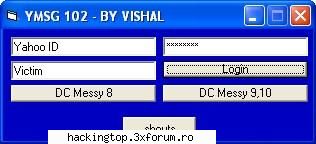 Ymsg-102 - By Vishal - ymsg -102 will dc messy 8 , 9, 10. Shout Goes to - Yahoo Booter