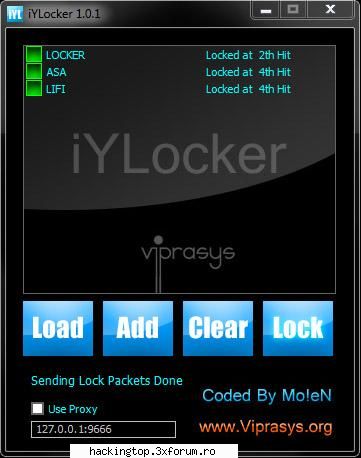 iYLocker 1.0.1 - cu acest program blochezi id uri de mess pana la - Yahoo Booter